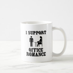 Mug Je Suis En Faveur Du Bureau Romance