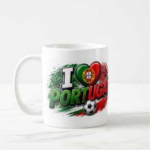 Mug Je suis FAN DU PORTUGAL Fierté Portugaise Foot