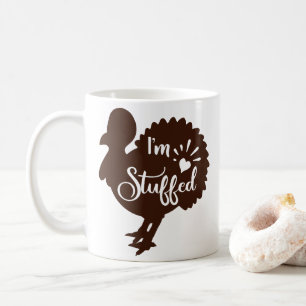 Mug Je suis farci Drôle Thanksgiving