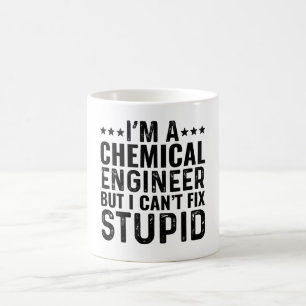 Mug Je suis ingénieur chimiste, mais je ne peux pas ré