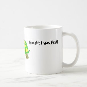 Mug Je suis jusqu'ici derrière