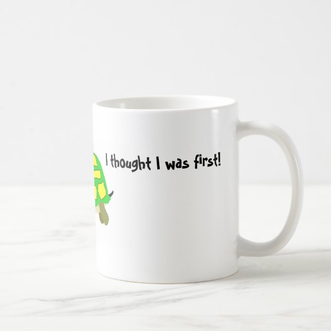 Mug Je suis jusqu'ici derrière (Droite)