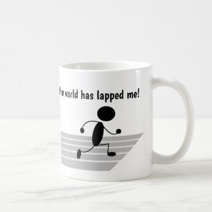 Mug Je suis jusqu'ici derrière le monde m'a enroulé 