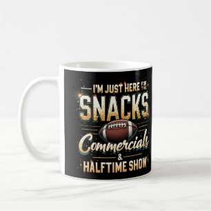 Mug Je suis juste ici pour les collations Commerciales