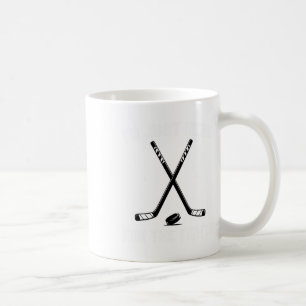 Mug Je suis juste ici pour les combats Humour de hocke