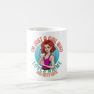Mug Je suis juste une fille qui aime les chats