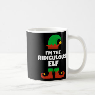 Mug Je suis la famille de lutins ridicules du pyjama d