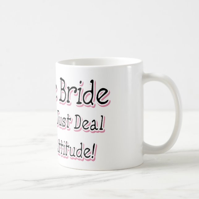 Mug Je suis la mariée (Droite)