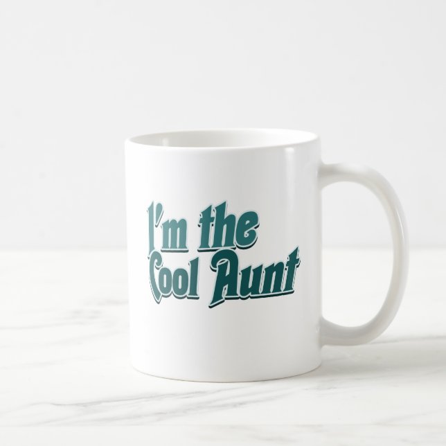 Mug Je suis la tante Cool (Droite)