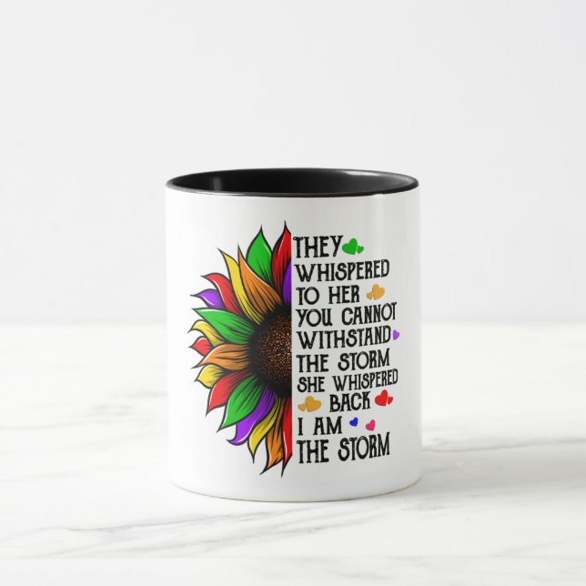 Mug Je Suis La Tempête/Tournesol (Centre)