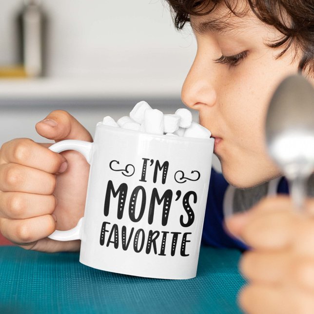 Mug Je suis le favori de maman (Créateur téléchargé)