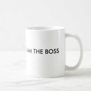 MUG JE SUIS LE PATRON, THAT´S TOUT QUE VOUS DEVEZ
