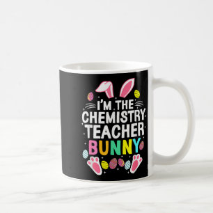 Mug Je suis le professeur de chimie Lapin Joyeux jour