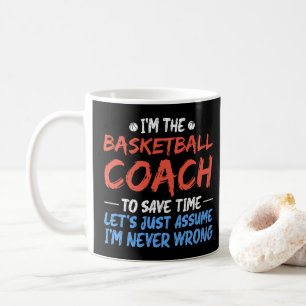 Mug Je suis l'entraîneur de basket-ball pour gagner du