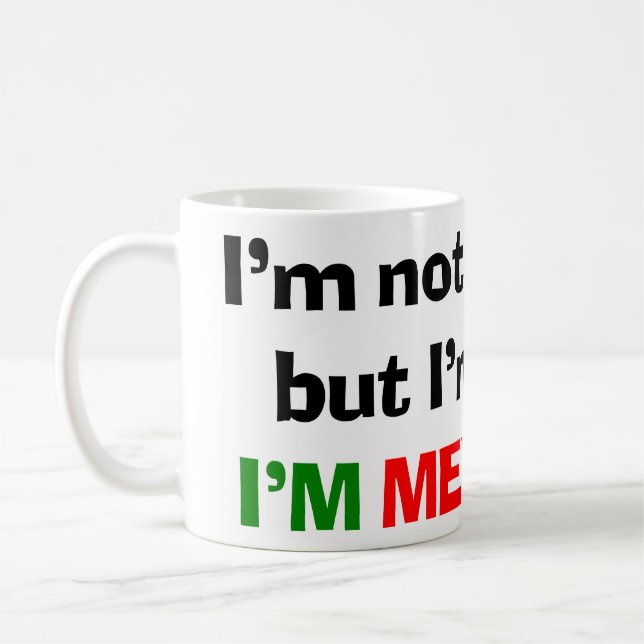 Mug Je suis MEXICAIN (Gauche)