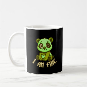 Mug Je Suis Panda Dessin Animé Drôle Humeur Quotidienn