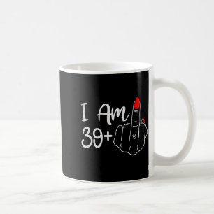 Mug Je Suis Plus 1 Doigt Du Milieu Drôle 40e Anniversa