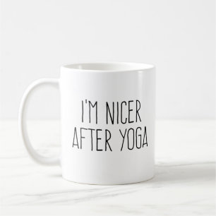 Mug Je suis plus gentil après le yoga