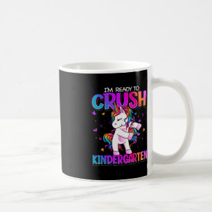 Mug Je suis prêt à écraser la maternelle à l'école Kin
