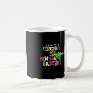 Mug Je suis prêt à écraser le dinosaure de jardin d'en