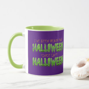 Mug Je suis prêt pour Halloween depuis Dernier Hallowe