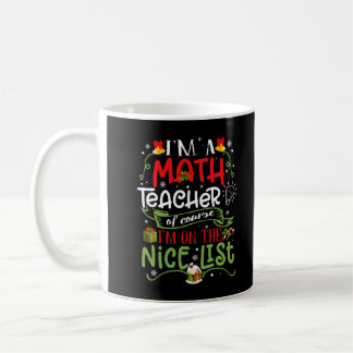 Mug Je suis professeur de mathématiques Bien sûr je su