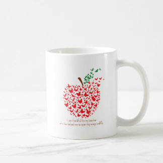 Mug Je suis reconnaissant pour mon professeur