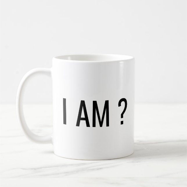 Mug JE SUIS Texte (Gauche)