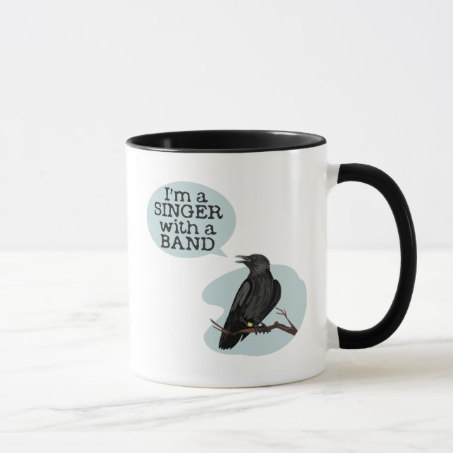 Mug Je suis un chanteur avec un groupe (Droite)