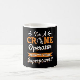 Mug Je suis un conducteur de superpuissance d'opérateu