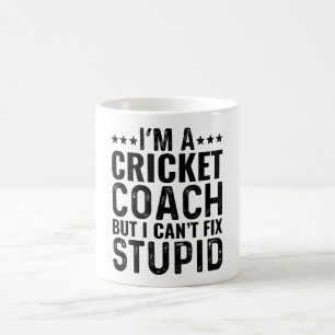 Mug Je suis un entraîneur de cricket mais je ne peux p