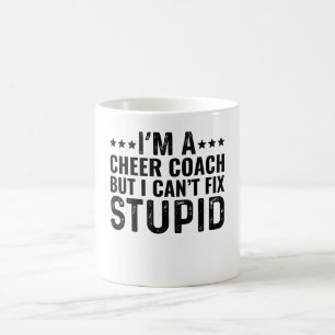 Mug Je suis un entraîneur, mais je ne peux pas réparer
