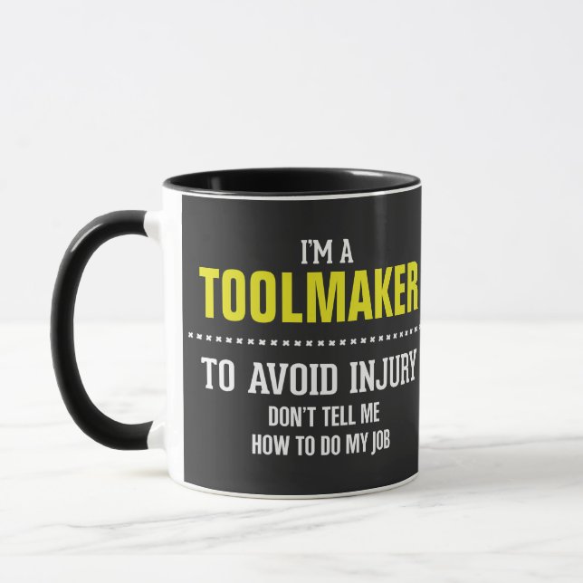 Mug Je suis un fabricant d'outils (Gauche)