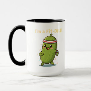 Mug Je suis un Fit-Dill ! Drôle de conception de jeu d