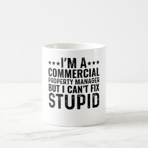 Mug Je suis un gestionnaire immobilier commercial, mai