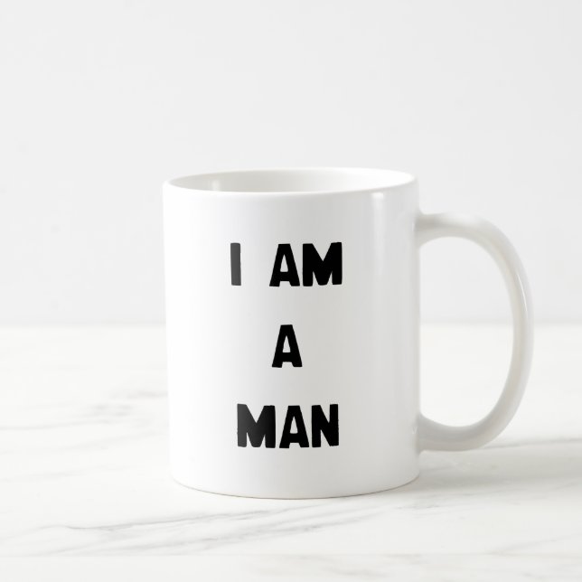 MUG JE SUIS UN HOMME (Droite)