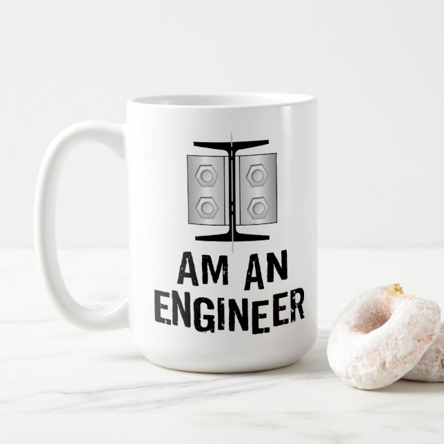 Mug Je Suis Un Ingénieur (Avec donut)