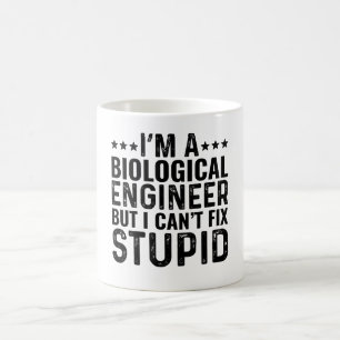 Mug Je suis un ingénieur biologique mais je ne peux pa