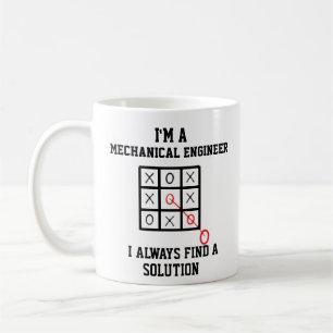 Mug Je suis un ingénieur mécanique, je trouve toujours
