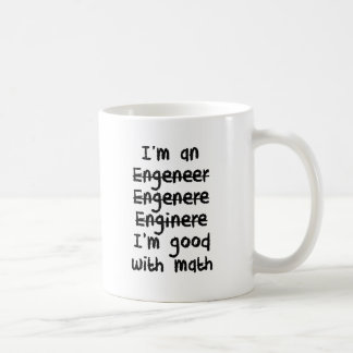 Mug Je suis un ingénieur que je suis bon aux maths