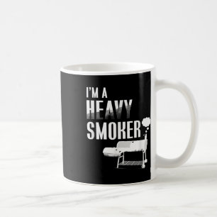 Mug Je Suis Un Lourd Fumeur Bbq Grillant Viande Pig Fu