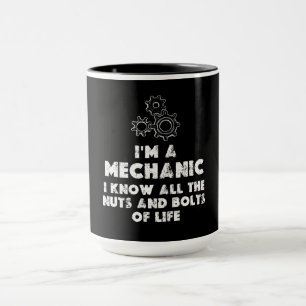 Mug Je Suis Un Mécanicien Et Un Amusant