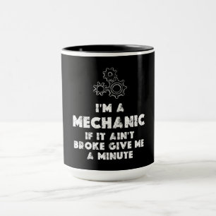 Mug Je Suis Un Mécanicien Et Un Amusant