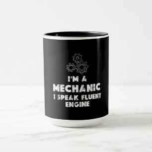 Mug Je Suis Un Mécanicien Et Un Amusant