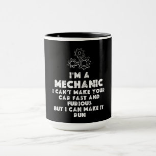 Mug Je Suis Un Mécanicien Et Un Amusant