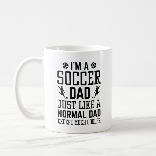 Mug Je suis un père de foot (Gauche)