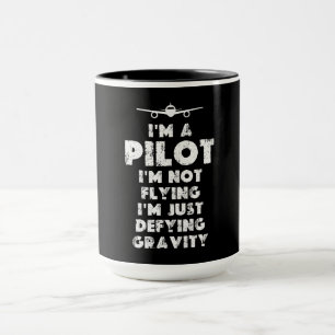 Mug Je suis un pilote amusant