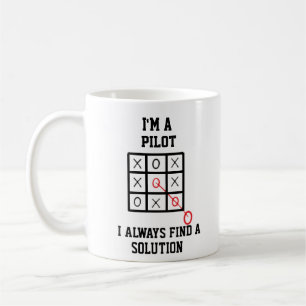 Mug Je Suis Un Pilote Je Trouve Toujours Une Solution 