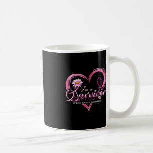 Mug Je suis un survivant de la sensibilisation au canc