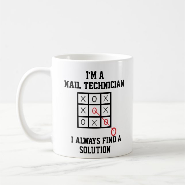 Mug Je Suis Un Technicien En Clou Je Trouve Toujours U (Gauche)
